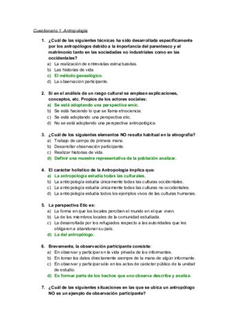 Preguntas Antropologia Pdf