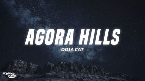 Doja Cat Agora Hills Lyrics Youtube