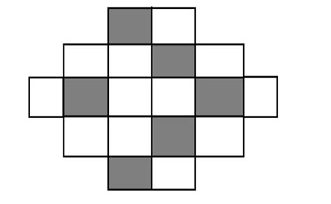 How many more squares in the figure must be shaded so that the fraction ...