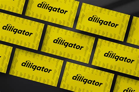 Alligator brand on Behance