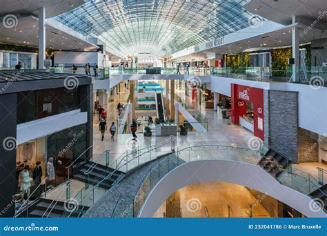 Interior Of The Core Shopping Centre In Downtown Calgary Editorial