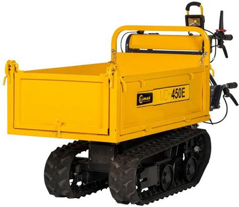 Mini Dumper Tracked Electric Power Barrow Lumag Md E Kg Capacity