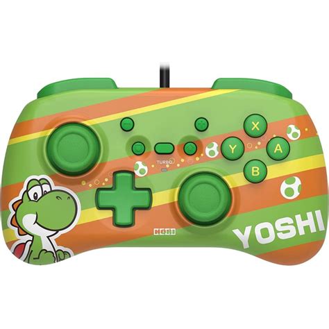 Hori Horipad Mini Yoshi Comando Verde Cabo Para Nintendo Switch