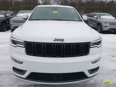 2018 Bright White Jeep Grand Cherokee High Altitude 4x4 124458574 Photo 8 Car