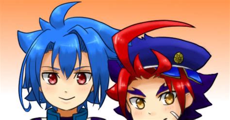 Future Card Buddyfight Gao Mikado Tasuku Ryuenji 先輩とツーショット Pixiv