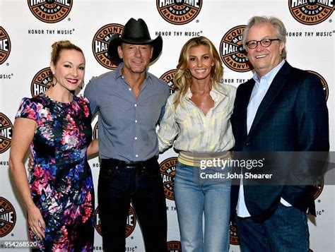 Katie Cook Of Cmt Tim Mcgraw Faith Hill And Director And Ceo Of The