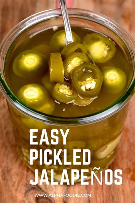 How To Make Homemade Pickled Jalapeños Alphafoodie