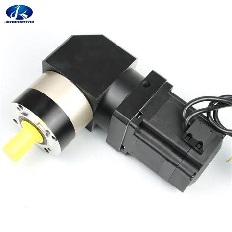 Nema 34 Stepper Motor With 90degree Planetary Gear Reducer Right Angle Gearbox Right Angle