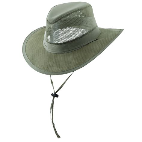 Supplex Nylon Safari Hat with Mesh Sidewall | Explorer Hats