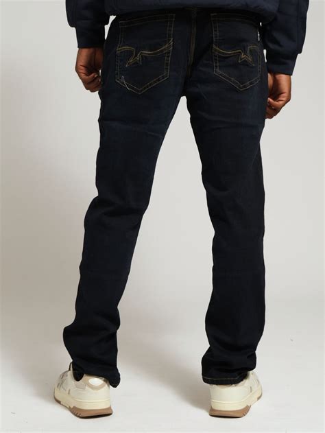 Thunder Slim Denim Jeans Blueblack Edgars