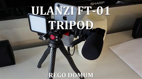 Ulanzi FT 01 Tripod With Phone Mount Review YouTube