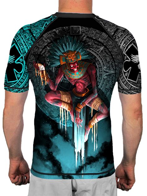 Raven Fightwear Men S Aztec Lord Of The Underworld Mictlantecuhtli