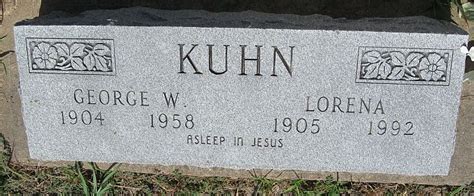 George Washington Kuhn M Morial Find A Grave