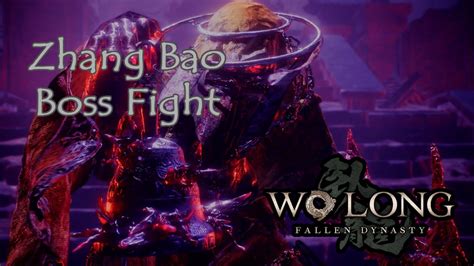 How To Beat Zhang Bao General Of Earth Boss Fight Wo Long Youtube