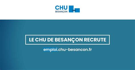 Nous contacter CHU de Besançon Espace emploi