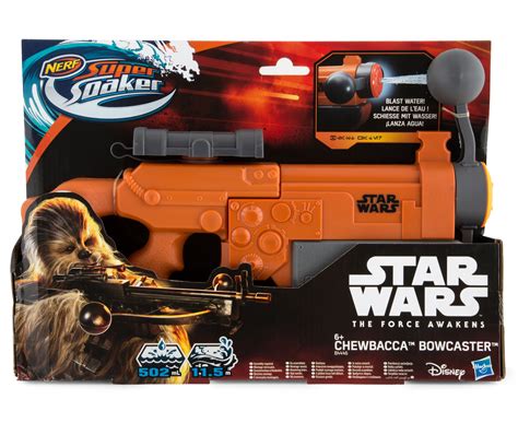 Nerf Super Soaker Star Wars The Force Awakens Chewbacca Bowcaster