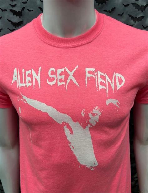 Tshirt Official Alien Sex Fiend Gothic Deathrock Goth Batcave Etsy