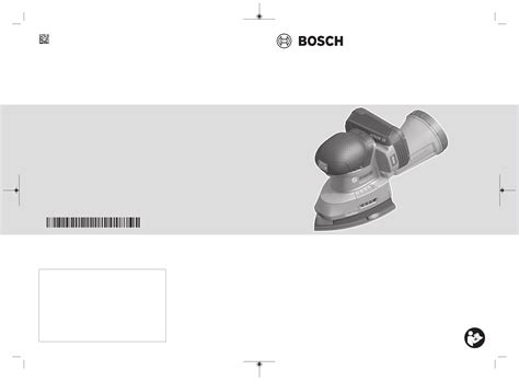 User manual Bosch UniversalSander 18V-10 (English - 221 pages)