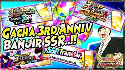 10 SSR Hari Ini GACHA Tiket2 3rd Anniv Mixer SSR Tiket Captain