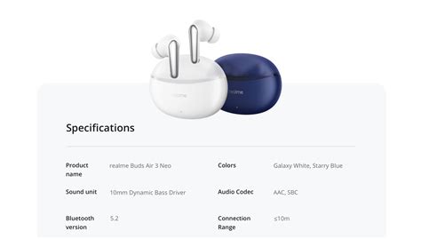 Realme Buds Air 3 Neo True Wireless Earbuds - Best Price | Fast Delivery