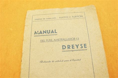 DREYSE MG13 MANUAL 1941 - Genuine militaria