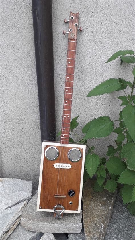 Cbg Deluxe01 Cigar Box Guitar Brand X