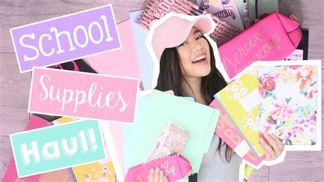 Back To School Supplies Haul Philippines Janina Vela Youtube