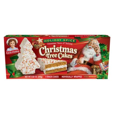 Little Debbie Holiday Spice Christmas Tree Cakes, 8.62 oz - Food 4 Less