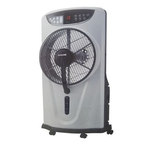 Goldair Rechargeable Mist Box Fan Shopperdeals