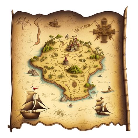 Treasure Maps Png Transparent Yellow Parchment Treasu