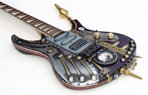 STEAMPUNK GUITAR (1 OF 9) | Steampunk guitar, Guitar, Vintage guitar amps