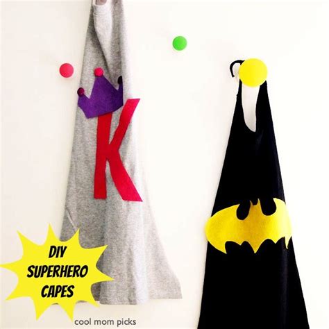 Easy Diy Superhero Cape No Pattern Cool Mom Picks