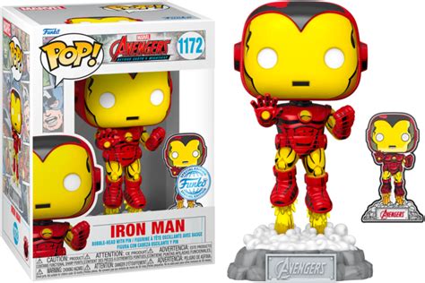 Avengers Beyond Earths Mightiest Iron Man 60th Anniversary Pop