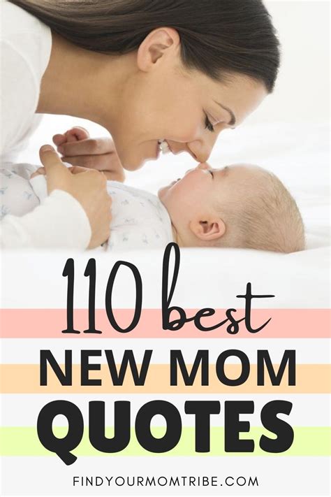 110 Best New Mom Quotes To Encourage First Time Mothers New Mother