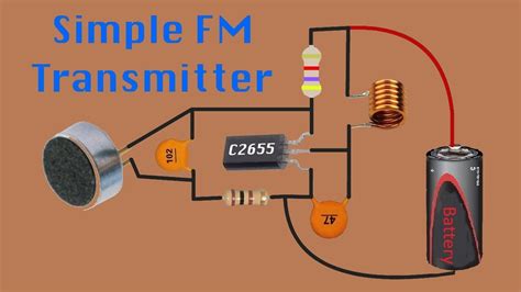 How To Make A Simple Fm Transmitter Circuit With Components Youtube