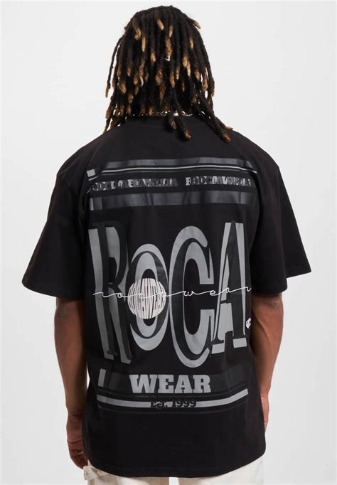 Rocawear T Shirt Print Blackschwarz Zalandoat