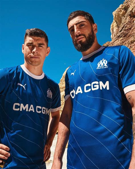 Novas Camisas Do Olympique Marseille 2023 2034 PUMA MDF