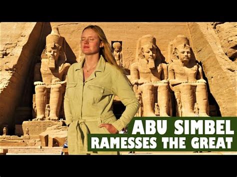 THE GREAT TEMPLE OF THE GREATEST PHARAOH RAMSES II ABU SIMBEL EGYPT