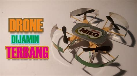 Cara Membuat Drone Rc Menggunakan Kaleng Susu Milo Dan Stick Es Krim