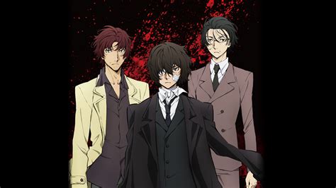 Bungou Stray Dogs Trio Hd Wallpaper