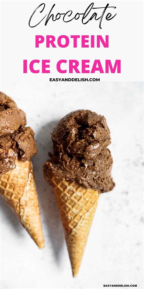 Protein Ice Cream Easy And Delish