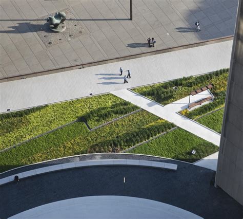 Nathan Phillips Square Podium Green Roof Garden Csla