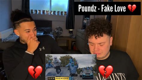 Poundz Fake Love Music Video Grm Daily Reaction Youtube