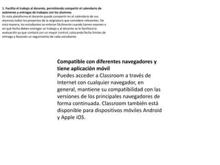 Explicacion Ventajas Google Classroom Pptx Descarga Gratuita