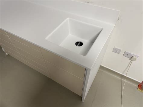 LG Himacs Worktops Alpine White Prestige Work Surfaces