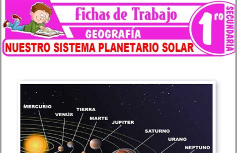 Geografía para Primero de Secundaria Fichas de Trabajo