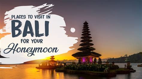 Bali Honeymoon Destinations Honeymoon Trip To Bali Youtube