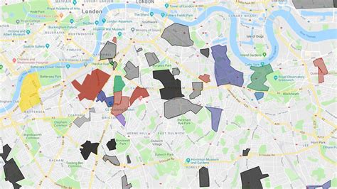 London map 'shows territories of dozens of gangs' | The Televisor