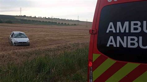 Herido Tras Aparatoso Accidente De Tr Fico En La Carretera Del Ebro