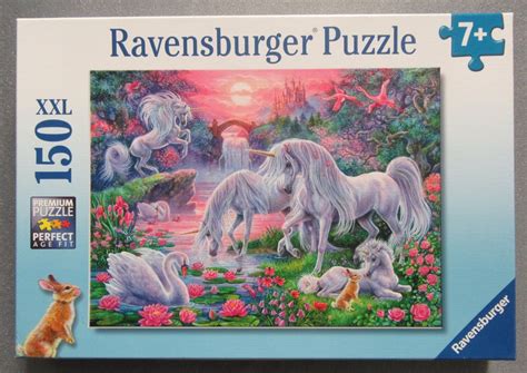 Ravensburger Puzzle Einh Rner Im Abendrot Xxl Teile Kaufen